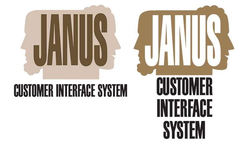 JANUS castom interface logo logo logo