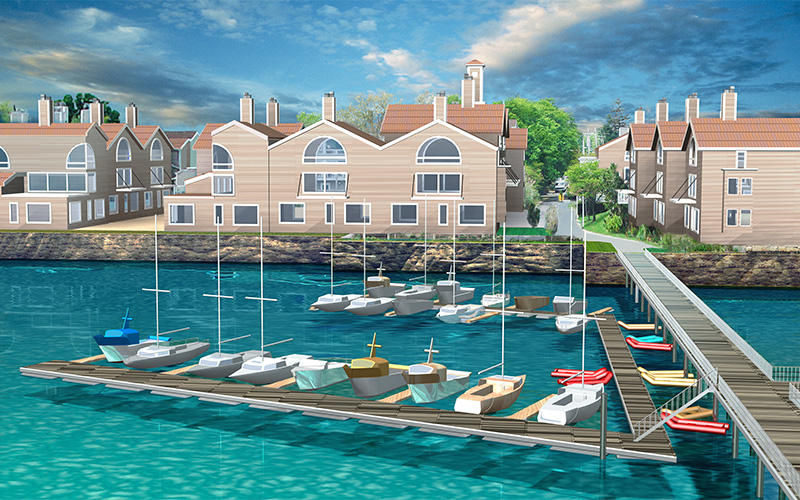 City Island Marina Layout