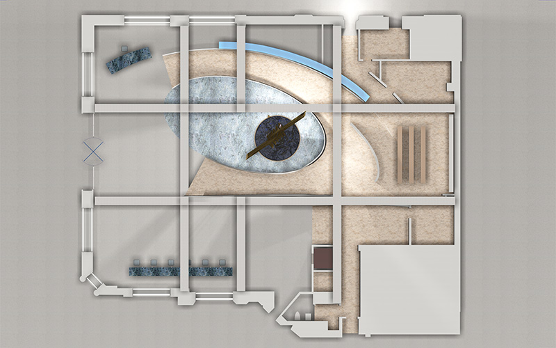 Museum of Freedom Interiors Trays