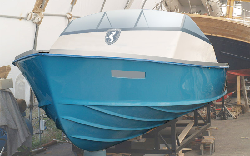 Boat Interior and Roof