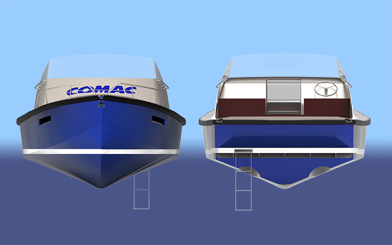 Boat Interior and Roof