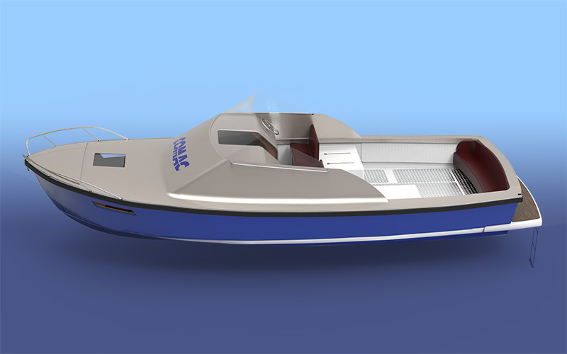 Boat Interior and Roof