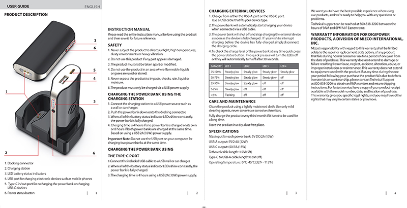 user_guide TwinTower power bank