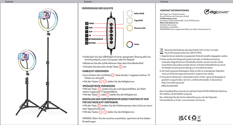 user_guide 10 IN RGB COLOR RING LIGHT